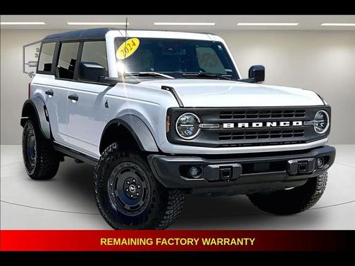 White 2024 Ford Bronco Black Diamond