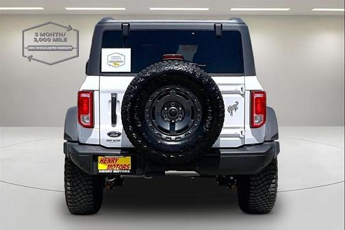White 2024 Ford Bronco Black Diamond