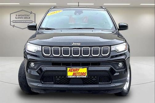 Black 2022 Jeep Compass Latitude