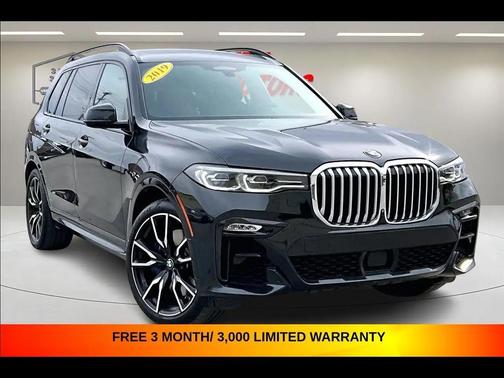 Black 2019 BMW X7 xDrive50i