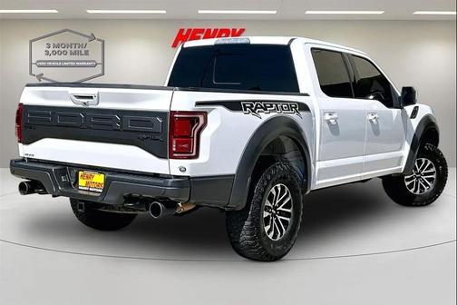 White 2020 Ford F-150 Raptor