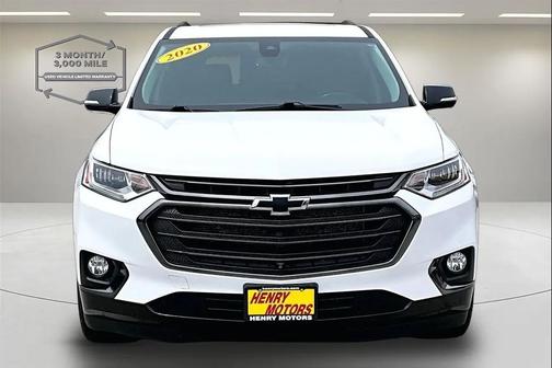 White 2020 Chevrolet Traverse Premier
