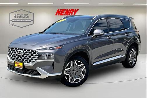 Gray 2023 Hyundai Santa Fe Plug-In Hybrid Limited