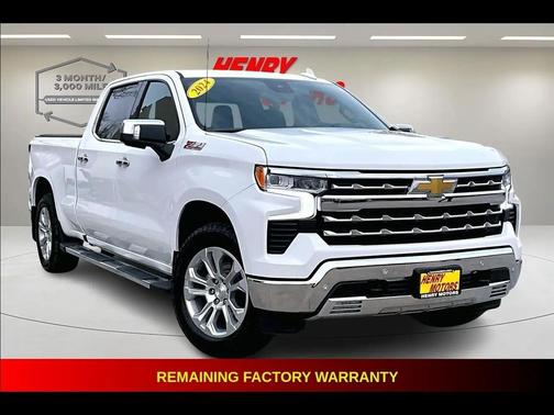 White 2024 Chevrolet Silverado 1500 LTZ