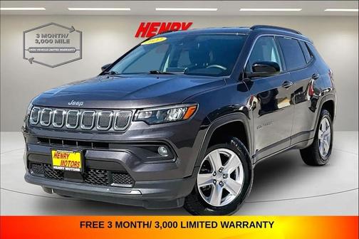 Gray 2022 Jeep Compass Latitude