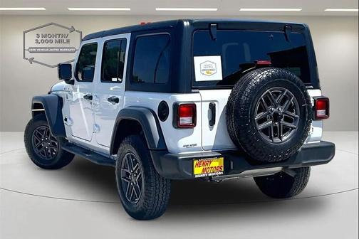 White 2024 Jeep Wrangler Sport S