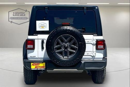 White 2024 Jeep Wrangler Sport S