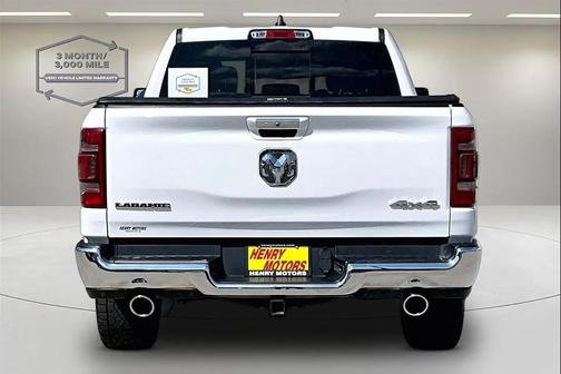 White 2022 RAM 1500 Laramie