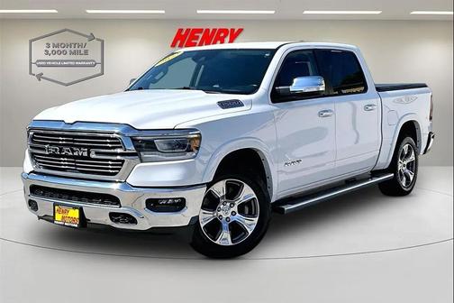 White 2022 RAM 1500 Laramie