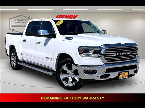 White 2022 RAM 1500 Laramie