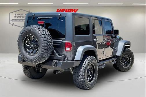 Black 2017 Jeep Wrangler Unlimited Sport