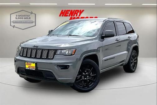 Gray 2021 Jeep Grand Cherokee Laredo