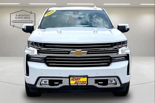White 2021 Chevrolet Silverado 1500 LTZ