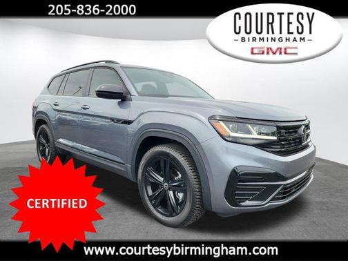 Platinum Gray Metallic 2023 Volkswagen Atlas 3.6L SEL