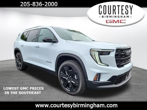 Glacier White Tricoat 2026 GMC Acadia Elevation FWD