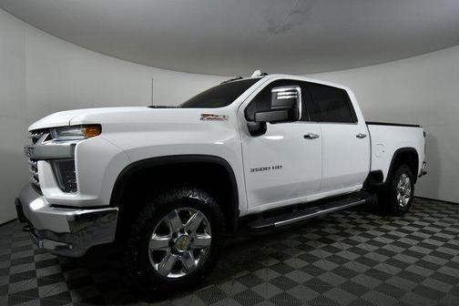 Summit White 2021 Chevrolet Silverado 3500 LTZ