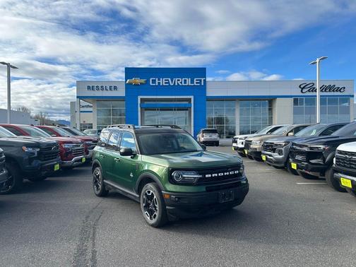 Green Metallic 2023 Ford Bronco Sport Outer Banks