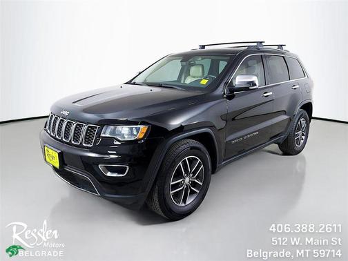 Diamond Black 2017 Jeep Grand Cherokee Limited