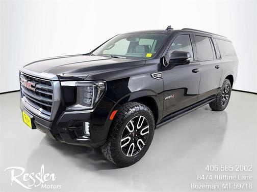 Onyx Black 2022 GMC Yukon XL AT4