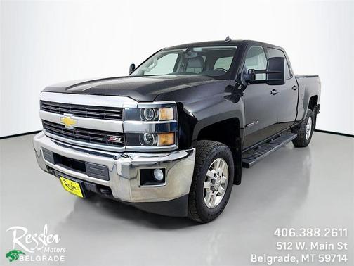 Black 2015 Chevrolet Silverado 3500 LT