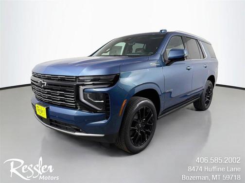 Lakeshore Blue Metallic 2026 Chevrolet Tahoe High Country