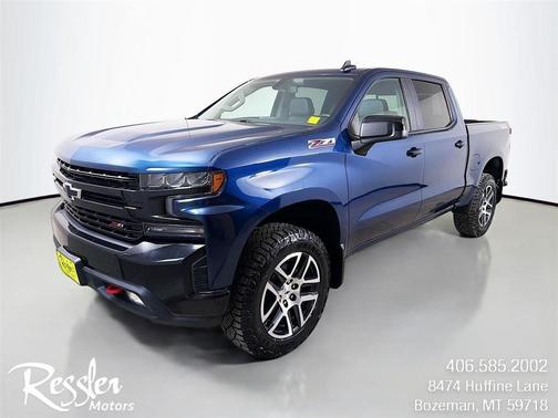 Northsky Blue Metallic 2019 Chevrolet Silverado 1500 LT Trail Boss