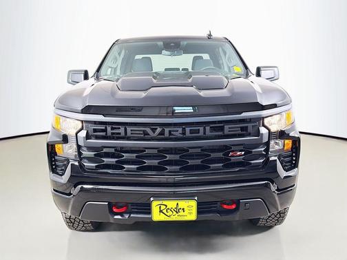Black 2026 Chevrolet Silverado 1500 Custom Trail Boss
