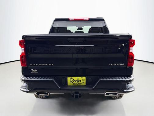 Black 2026 Chevrolet Silverado 1500 Custom Trail Boss