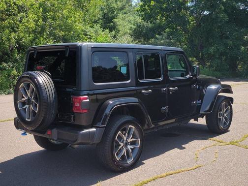 Black Clearcoat 2024 Jeep Wrangler 4xe Sport