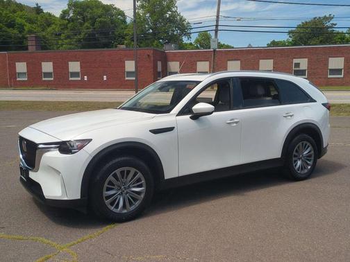 Rhodium White Metallic 2024 Mazda CX-90 Preferred Plus