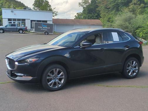 Deep Crystal Blue Mica 2021 Mazda CX-30 Premium Package