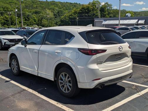 Rhodium White Metallic 2024 Mazda CX-5 2.5 S Preferred Package