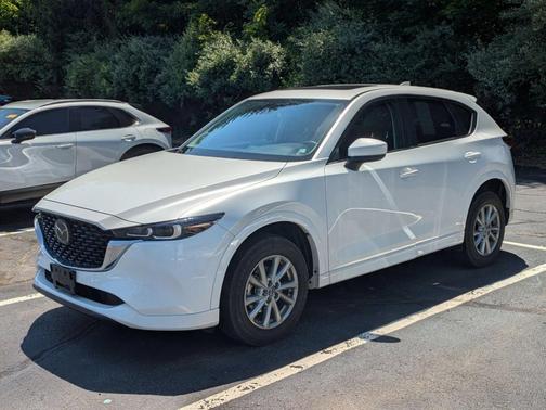 Rhodium White Metallic 2024 Mazda CX-5 2.5 S Preferred Package