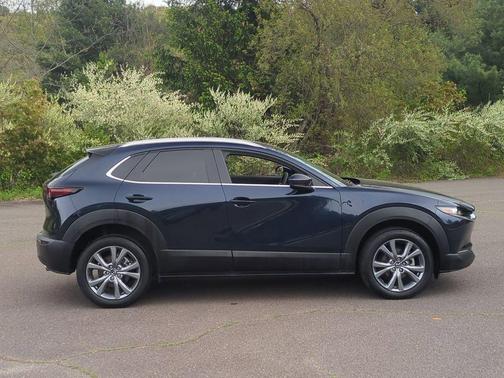 Deep Crystal Blue Mica 2025 Mazda CX-30 2.5 S Preferred Package