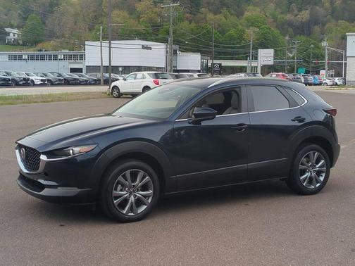 Deep Crystal Blue Mica 2025 Mazda CX-30 2.5 S Preferred Package