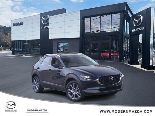 Deep Crystal Blue Mica 2025 Mazda CX-30 2.5 S Preferred Package