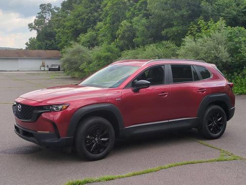 Soul Red Crystal Metallic 2025 Mazda CX-50 Hybrid PREFERRED PACKAGE
