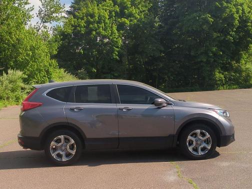 Gray 2019 Honda CR-V EX