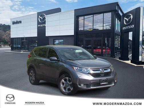 Gray 2019 Honda CR-V EX