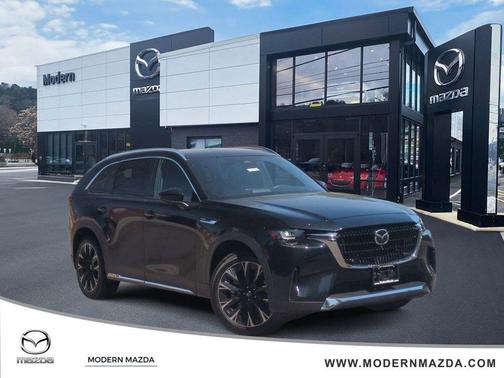 Jet Black Mica 2025 Mazda CX-90 PHEV Premium Plus Package