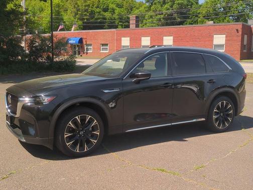 Jet Black Mica 2025 Mazda CX-90 PHEV Premium Plus Package