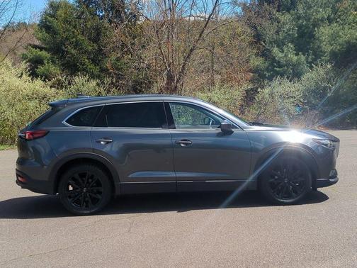 Machine Gray Metallic 2023 Mazda CX-9 Touring Plus