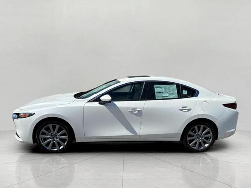 Snowflake White Pearl 2026 Mazda Mazda3 FWD w/Preferred Package