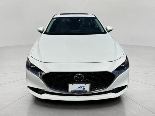 Snowflake White Pearl 2026 Mazda Mazda3 FWD w/Preferred Package