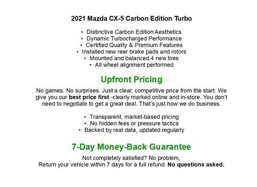 Polymetal Gray Metallic 2021 Mazda CX-5 Carbon Edition Turbo