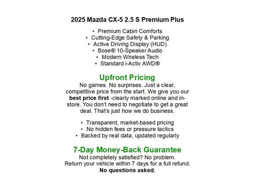 2025 Mazda CX-5 2.5 S Premium Plus Package