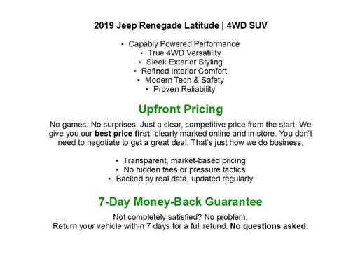 2019 Jeep Renegade Latitude