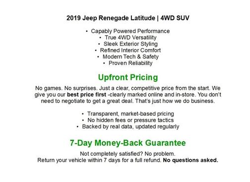 2019 Jeep Renegade Latitude
