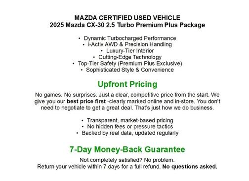 2025 Mazda CX-30 2.5 Turbo Premium Plus Package