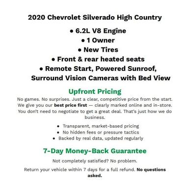 2020 Chevrolet Silverado 1500 High Country